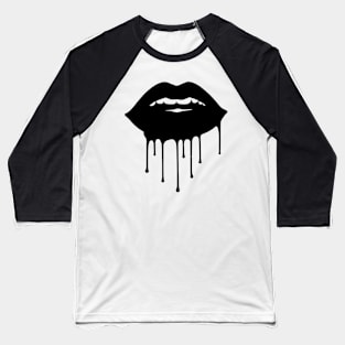 Dripping Lips Baseball T-Shirt